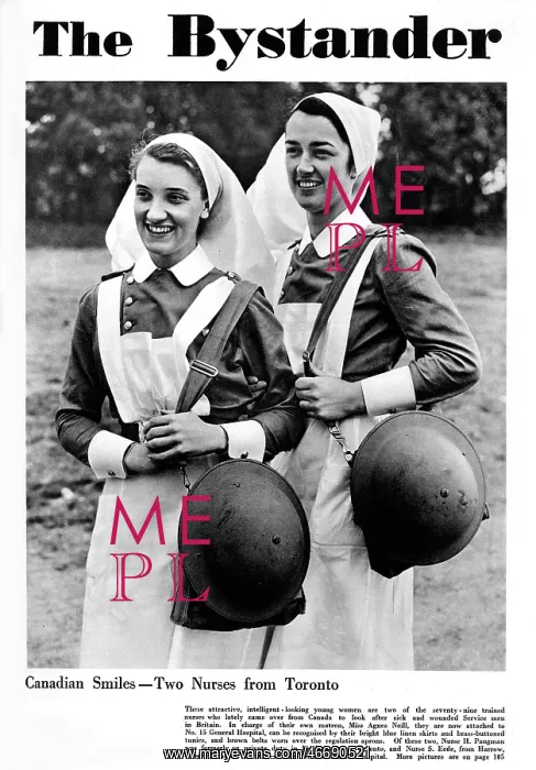: Canadian Nurses, 1940 : Canadian Nurses, 1940