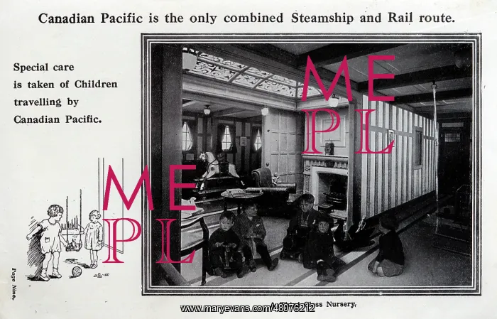: Canadian Pacific Third Class Nursery : Canadian Pacific Third Class Nursery