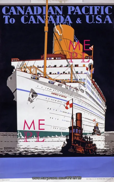 : Canadian Pacific Poster : Canadian Pacific Poster