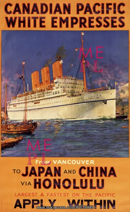 : Canadian Pacific White Empresses : Canadian Pacific White Empresses