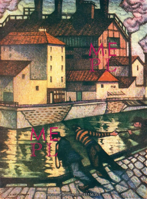 : A Canal At Ghent : A Canal At Ghent