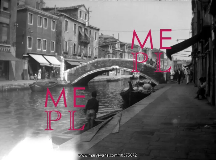 : Canal at Murano, Venice : Canal at Murano, Venice