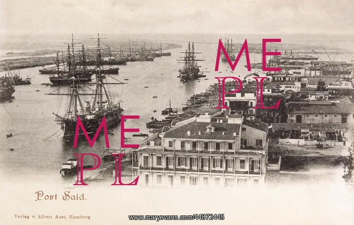 : CANAL AT PORT SAID : CANAL AT PORT SAID