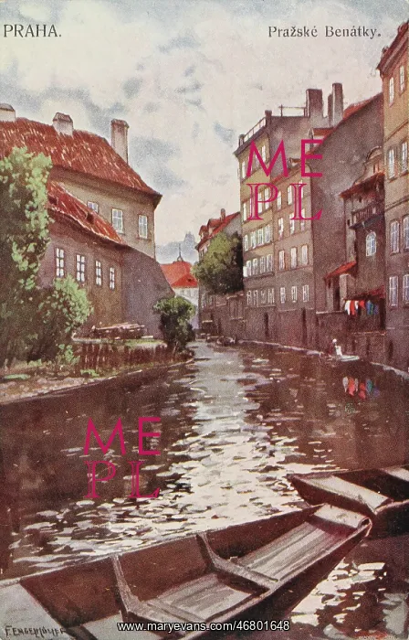 : Canal in Prague Venice : Canal in Prague Venice