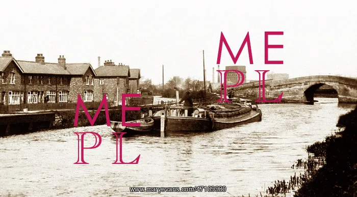  : Canal at Selby, early 1900's