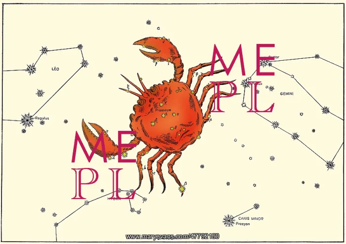 : Cancer Constellation, 1603 : Cancer Constellation, 1603