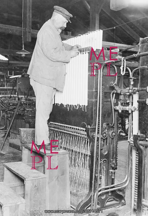 : Candle production, 1913 : Candle production, 1913