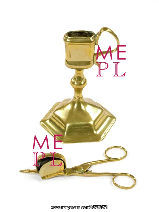 : Candle snuffer and stand : Candle snuffer and stand