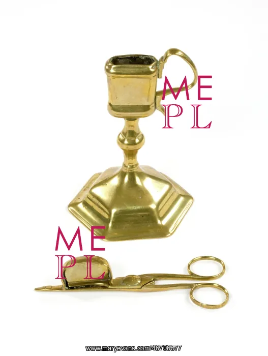 : Candle snuffer and stand : Candle snuffer and stand