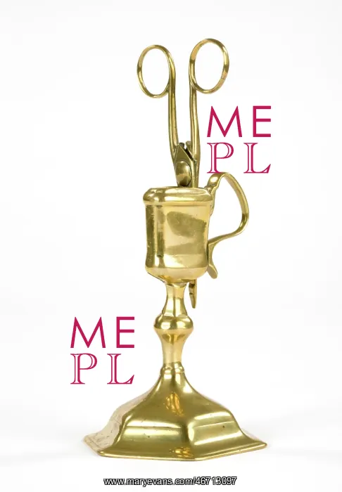 : Candle snuffer and stand : Candle snuffer and stand