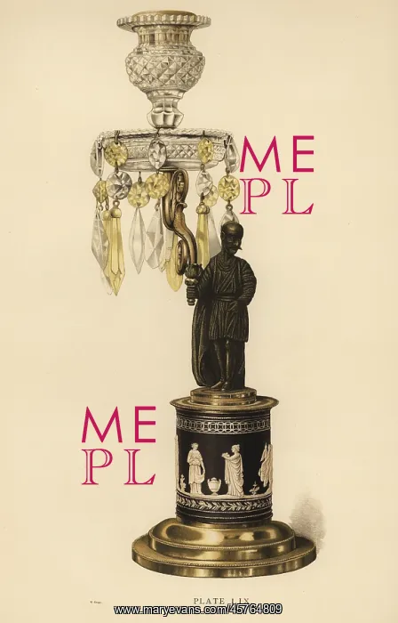 : Candlelabra in bronze and ormolu : Candlelabra in bronze and ormolu