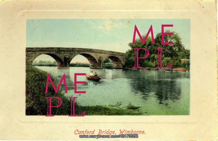 : Canford Bridge, Canford, Dorset : Canford Bridge, Canford, Dorset