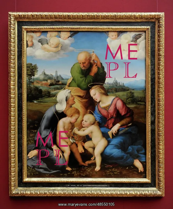 : Canigiani Holy Family, by Raphael : Canigiani Holy Family, by Raphael