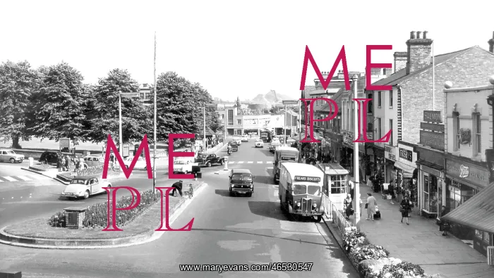  : Cannock, the Square 1960