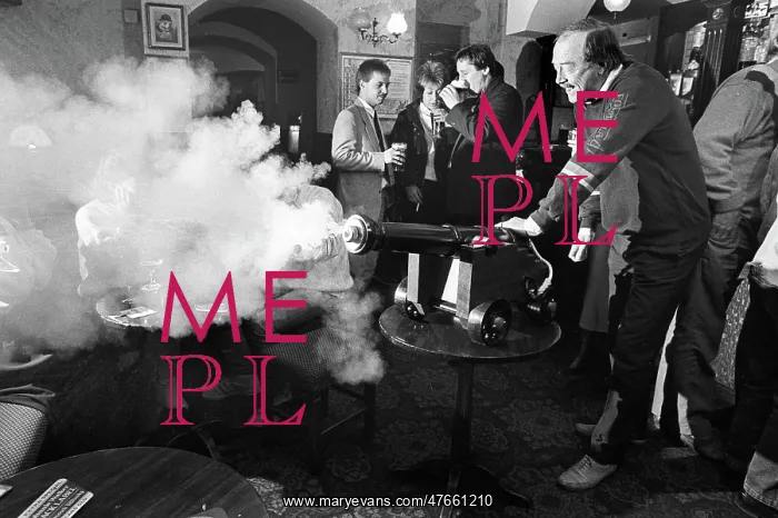 : Cannon firing in pub -1 : Cannon firing in pub -1