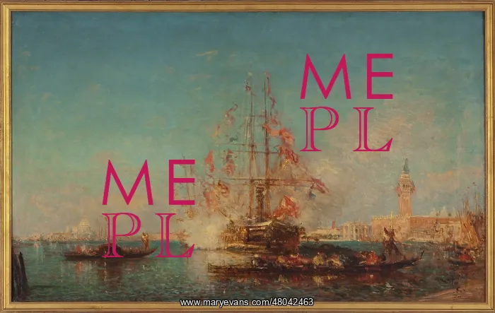 : Cannons. Felix Ziem (1821-1911). Cannons. Oil on canvas : Cannons. Felix Ziem (1821-1911). Cannons. Oil on canvas