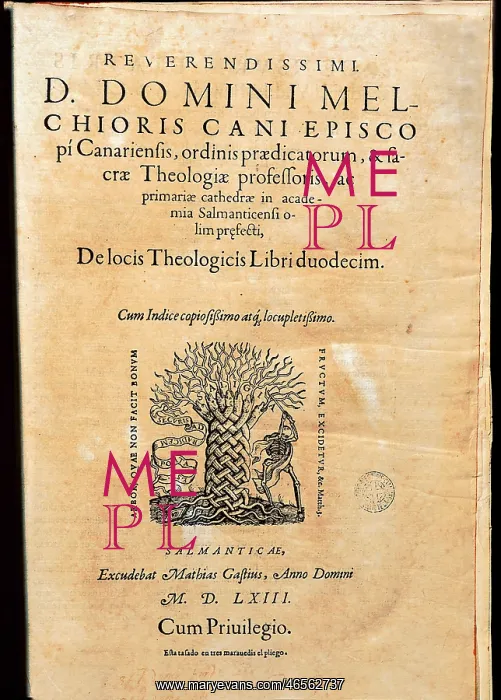 : CANO, fray Melchor (1509-1560) : CANO, fray Melchor (1509-1560)