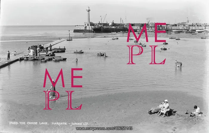 : The Canoe Lake, Margate : The Canoe Lake, Margate