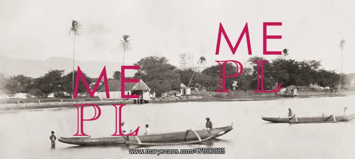  : Canoes at Honolulu, Hawaii