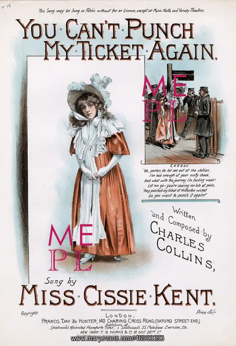 : You Can't Punch My Ticket Again, by Charles Collins : You Can't Punch My Ticket Again, by Charles Collins