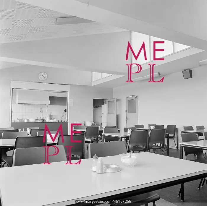 : Canteen. A view in the canteen inside the wholesale warehouse housing the : Canteen. A view in the canteen inside the wholesale warehouse housing the