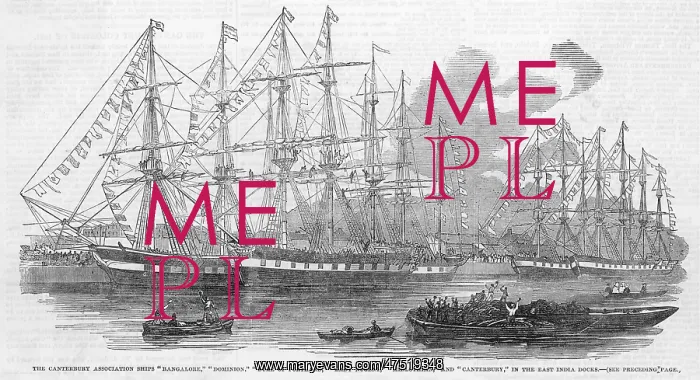 : Canterbury Association Ships : Canterbury Association Ships
