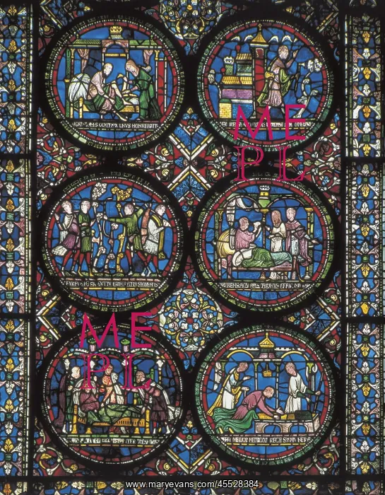 : Canterbury Cathedral stained glass window : Canterbury Cathedral stained glass window