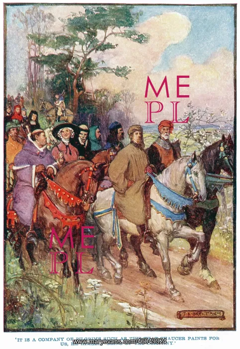 : The Canterbury Pilgrims : The Canterbury Pilgrims