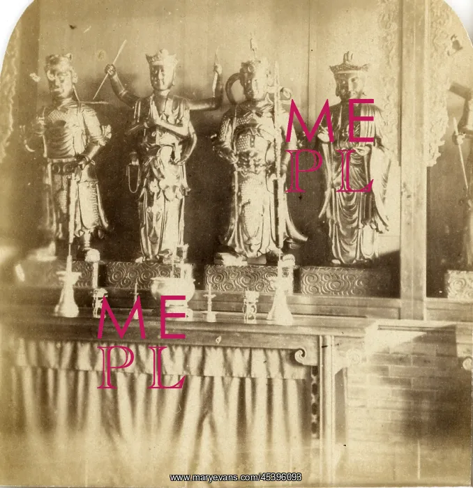 : Canton. Joss in the Temple of Longevity : Canton. Joss in the Temple of Longevity