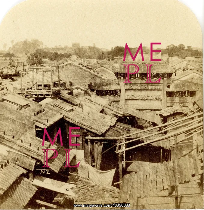 : Canton. Panorama overlooking Treasury Street : Canton. Panorama overlooking Treasury Street