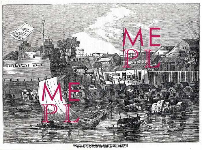 : Canton River, China 1837 : Canton River, China 1837