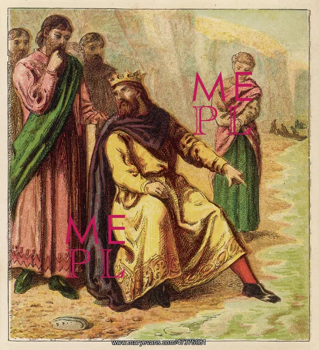 : CANUTE REPROVES COURTIER : CANUTE REPROVES COURTIER