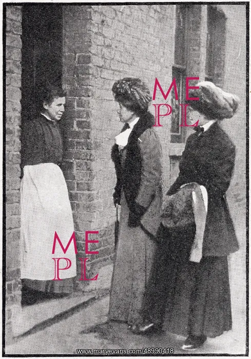 : Canvassing in Camberwell 1909 : Canvassing in Camberwell 1909