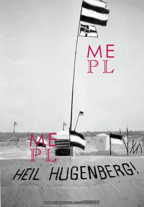 : Canvassing for Hugenberg at a beach section, 1932 : Canvassing for Hugenberg at a beach section, 1932