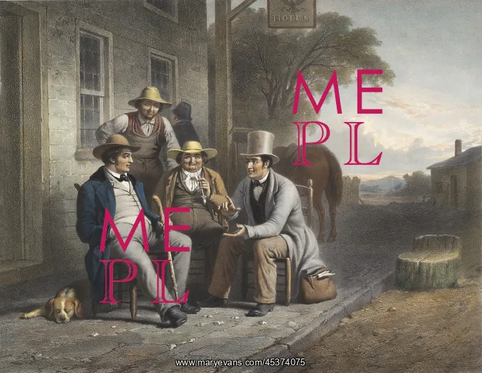 : Canvassing for a Vote, 1853, hand-colored : Canvassing for a Vote, 1853, hand-colored