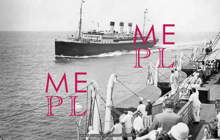 : The Cap Arcona and the Cap Polonio, 1930 : The Cap Arcona and the Cap Polonio, 1930