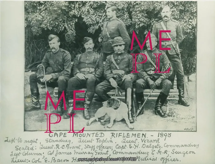 : Cape Mounted Riflemen, 1895 : Cape Mounted Riflemen, 1895
