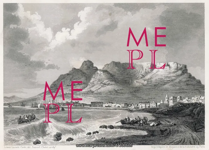 : CAPE TOWN / HARBOUR C1840 : CAPE TOWN / HARBOUR C1840