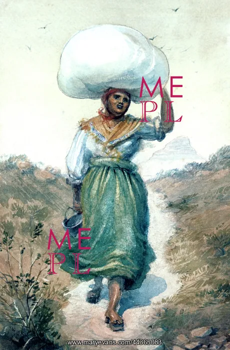 : A Cape Washerwoman Going Home : A Cape Washerwoman Going Home