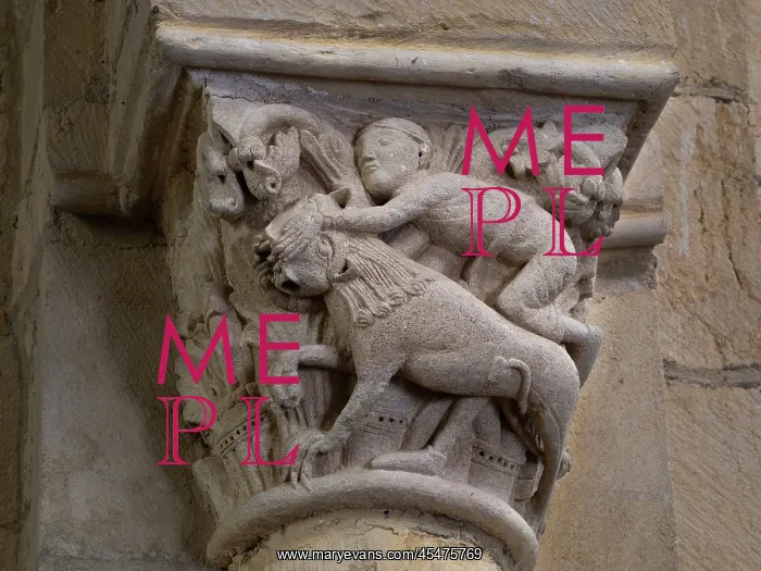: Capital, Eglise Notre-Dame-de-l'Assomption, Anzy-le-Duc : Capital, Eglise Notre-Dame-de-l'Assomption, Anzy-le-Duc