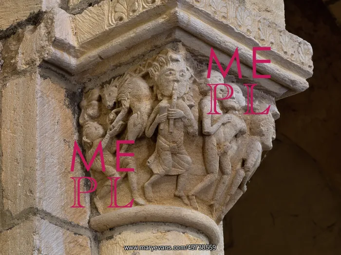 : Capital, Eglise Notre-Dame-de-l'Assomption, Anzy-le-Duc : Capital, Eglise Notre-Dame-de-l'Assomption, Anzy-le-Duc