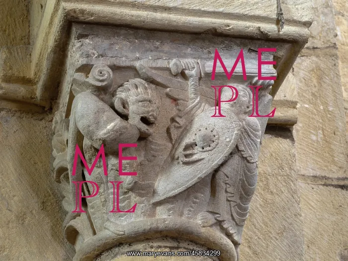 : Capital, Eglise Notre-Dame-de-l'Assomption, Anzy-le-Duc : Capital, Eglise Notre-Dame-de-l'Assomption, Anzy-le-Duc