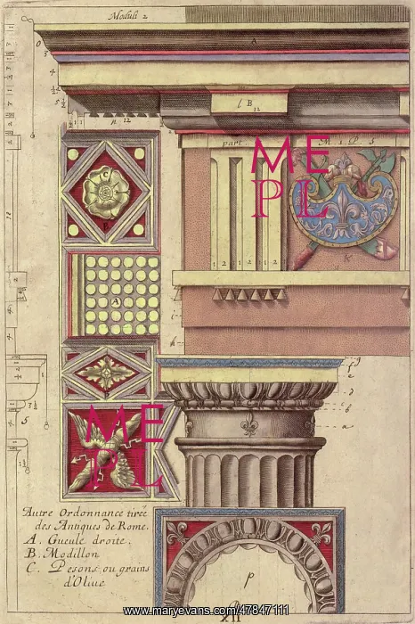 : Capital and Entablature : Capital and Entablature