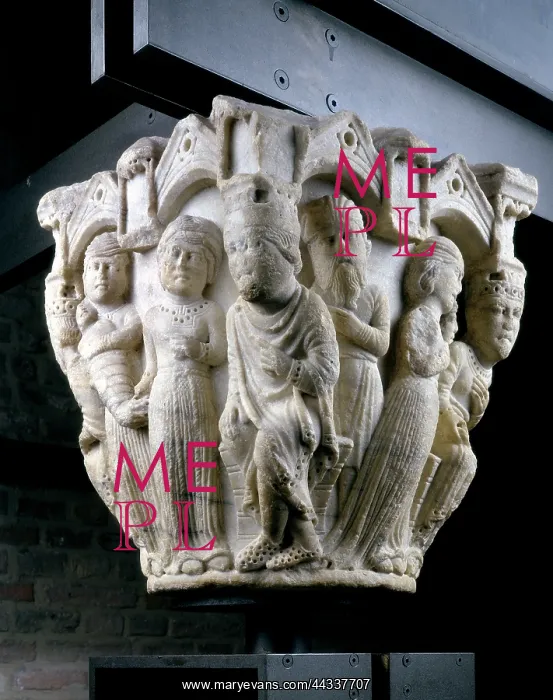 : Capital with figures, originally from : Capital with figures, originally from