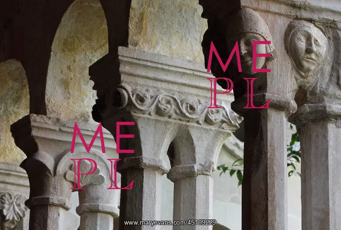 : Capitals, Cloister, Franciscan monastery, Old : Capitals, Cloister, Franciscan monastery, Old