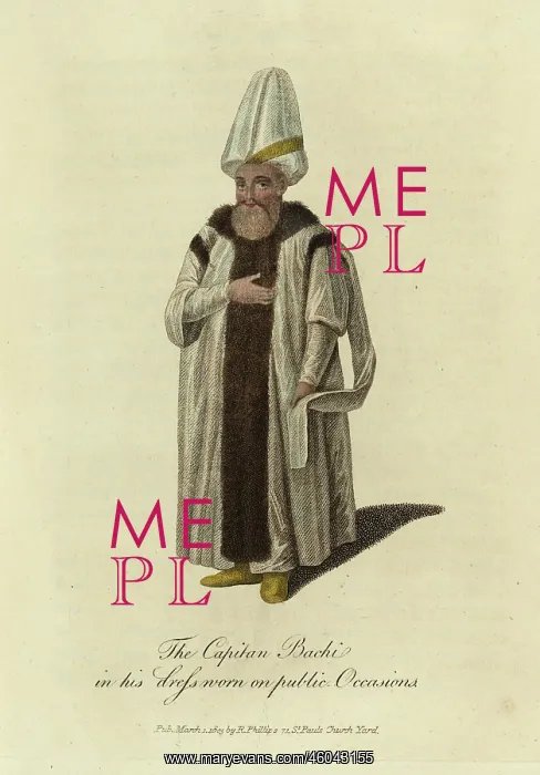 : Capitan Pacha, Head of the Ottoman Navy : Capitan Pacha, Head of the Ottoman Navy