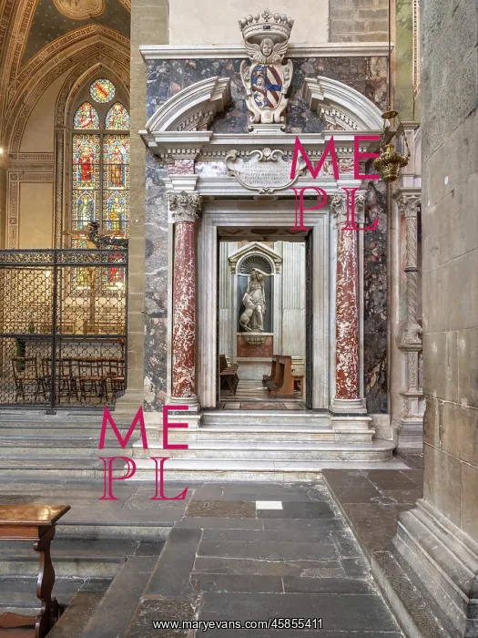 : Cappella Niccolini, Santa Croce, Florence, Tuscany, Italy : Cappella Niccolini, Santa Croce, Florence, Tuscany, Italy