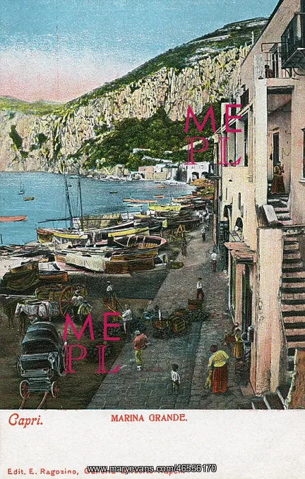 : Capri, Italy - Marina Grande : Capri, Italy - Marina Grande