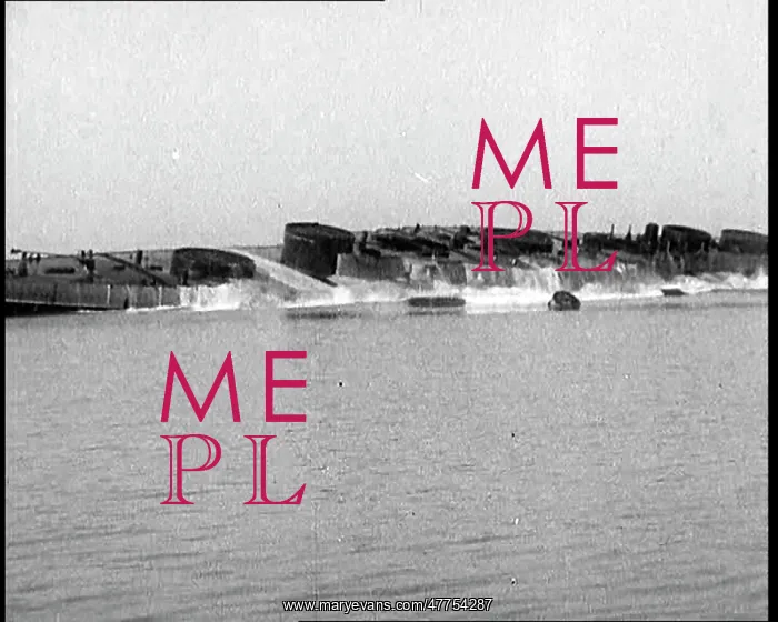 : A Capsized Italian Ship Being Righted : A Capsized Italian Ship Being Righted