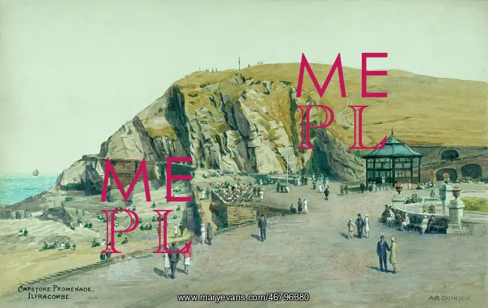 : Capstone Promenade, Ilfracombe, North Devon : Capstone Promenade, Ilfracombe, North Devon